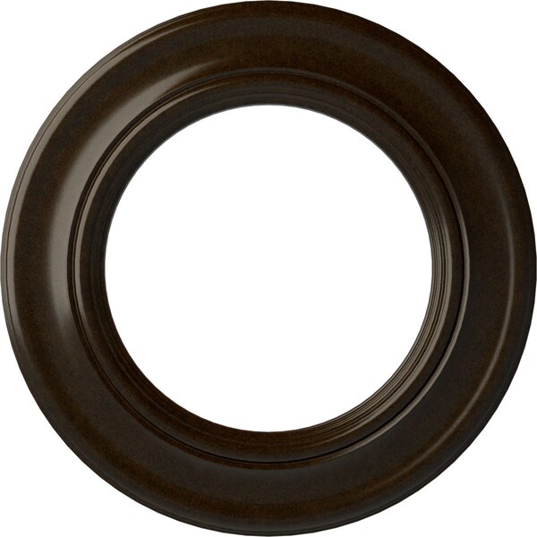 Ekena Millwork Holmdel Ceiling Medallion (Fits Canopies up to 12 7/8"), 20 7/8"OD x 12 7/8"ID x 1"P, Bronze CM20HOBZS - main
